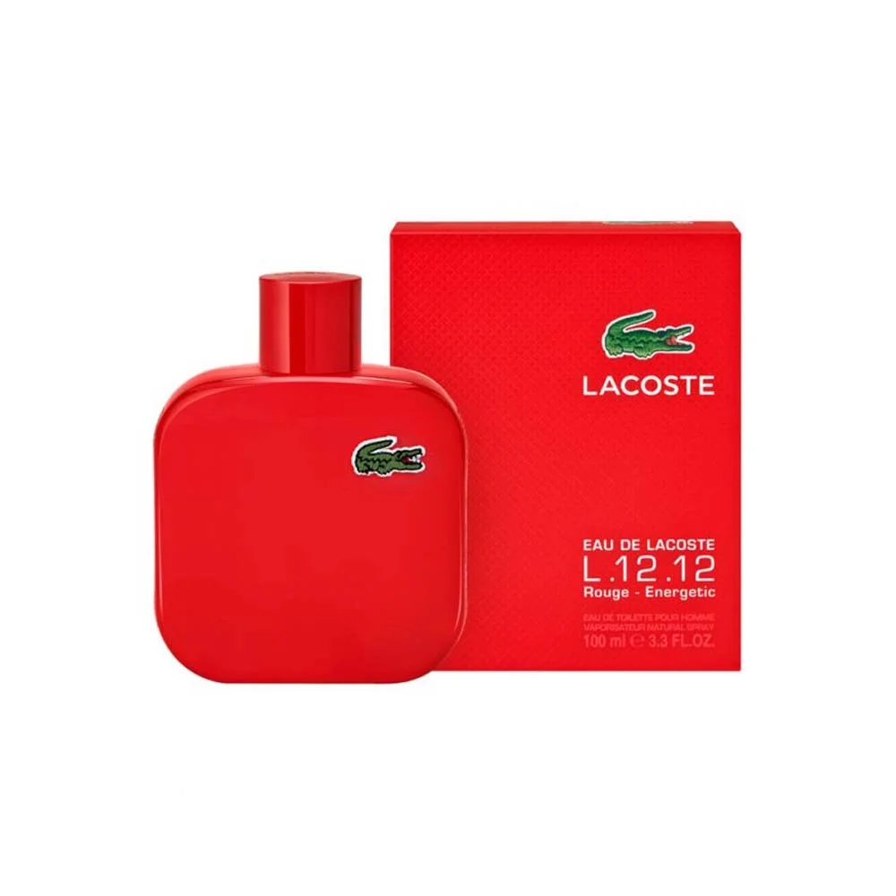 Lacoste L.12.12 Rouge Energetic for Men Eau de toilette 100ml