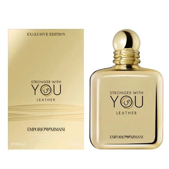 Emporio Armani Stronger With You Leather For Men Eau De Parfum 100ml