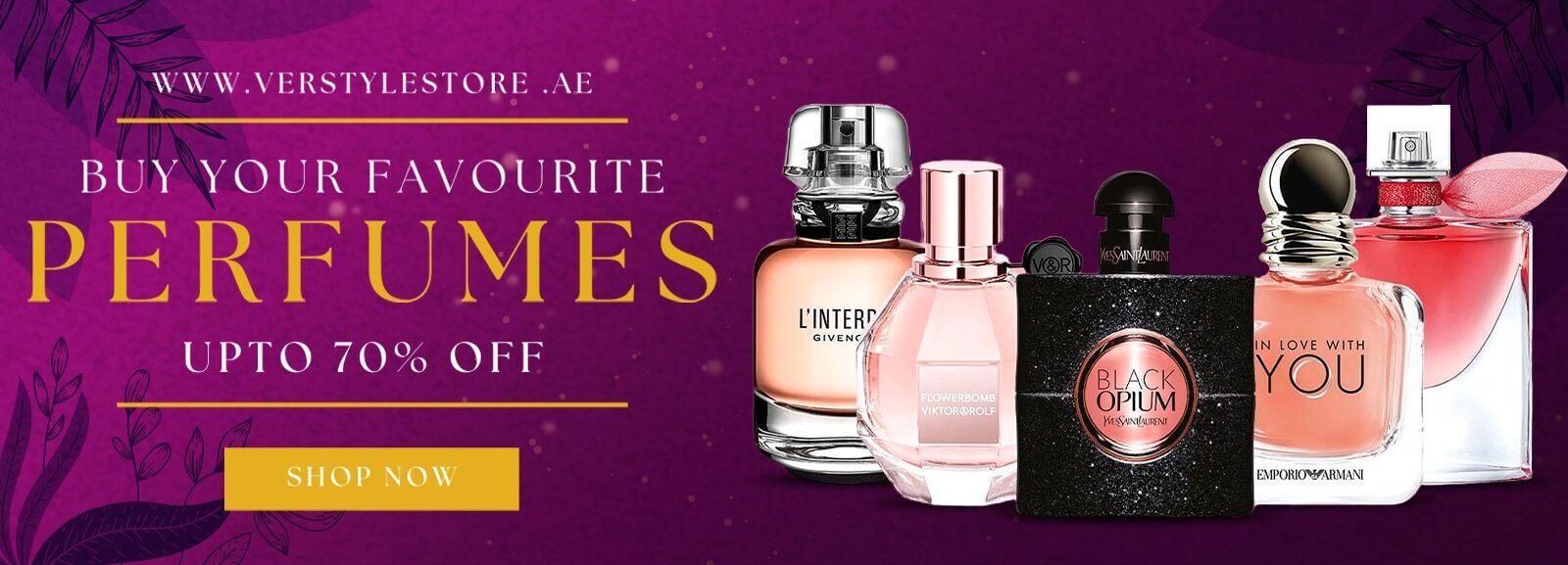 Buy Your Favourite Perfumes